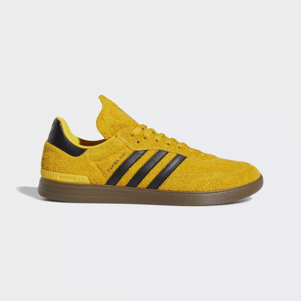 Adidas Samba ADV Tenis Para Skate Dorados Para Hombre (MX-45054)